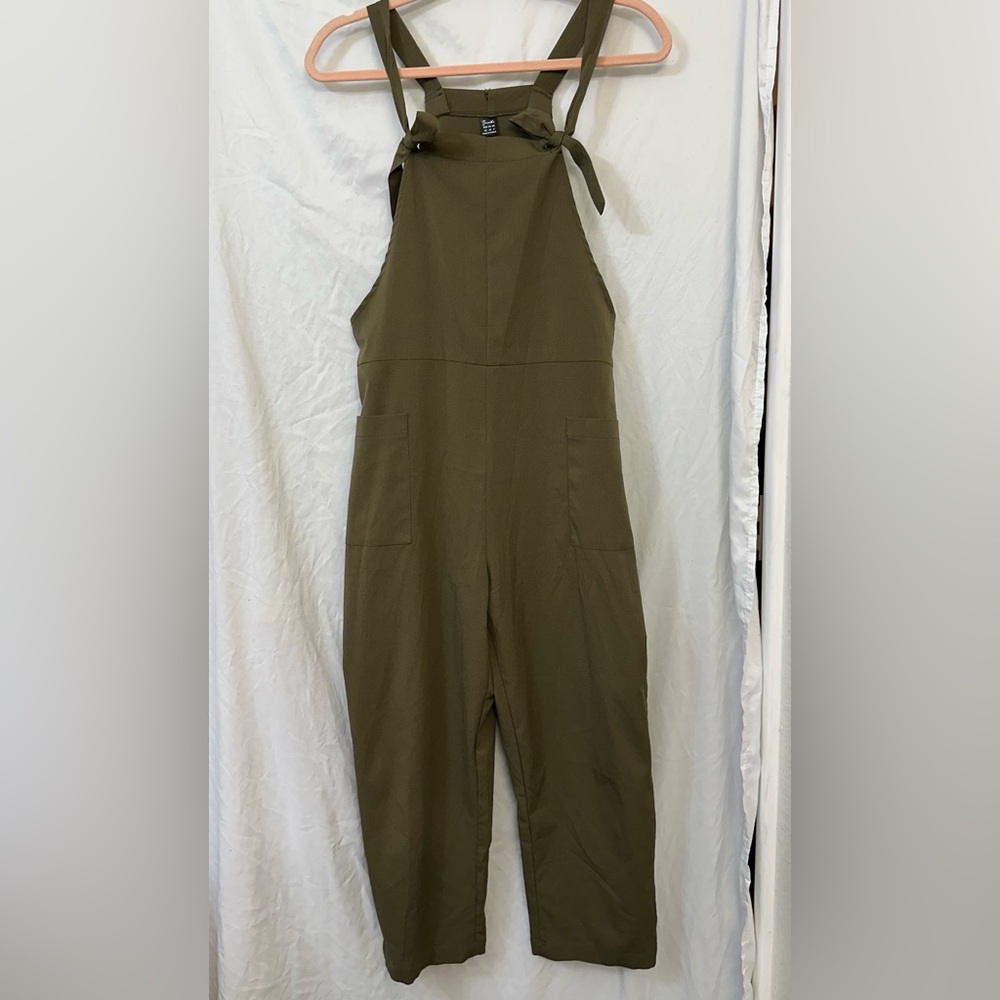 Olive Green Jumpsuit